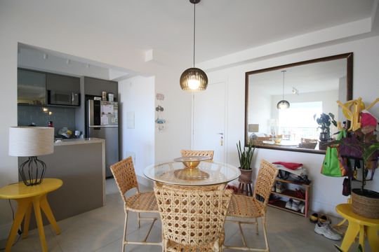 Sala de Jantar de apartamento para alugar com 2 quartos, 73m² em Jardim Caboré, São Paulo