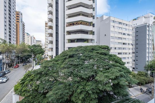 Vista da Sala de apartamento para alugar com 2 quartos, 138m² em Jardim Paulista, São Paulo