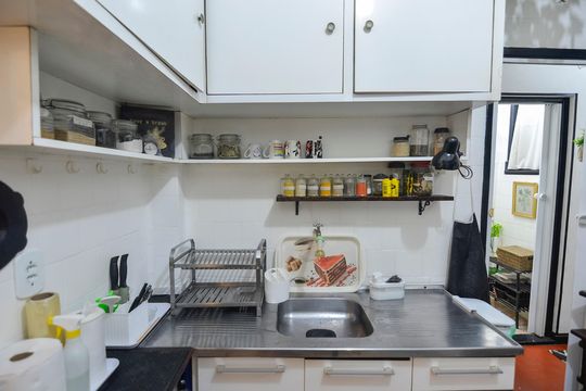 Cozinha de apartamento à venda com 2 quartos, 75m² em Estácio, Rio de Janeiro