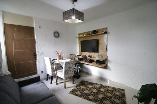 Sala de apartamento para alugar com 2 quartos, 44m² em Anil, Rio de Janeiro