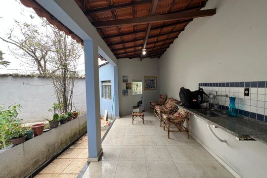Área comum - Churrasqueira de casa à venda com 3 quartos, 280m² em Céu Azul, Belo Horizonte