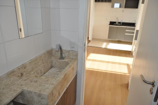 Banheiro de apartamento para alugar com 2 quartos, 45m² em Engenho Novo, Rio de Janeiro
