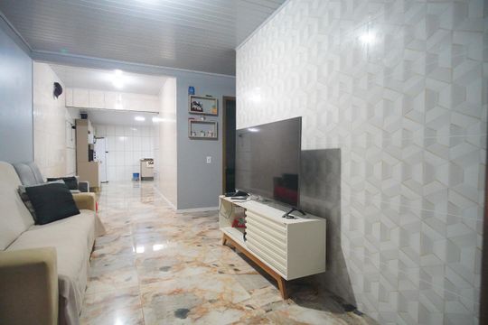 Sala de casa à venda com 2 quartos, 120m² em Santos Dumont, São Leopoldo