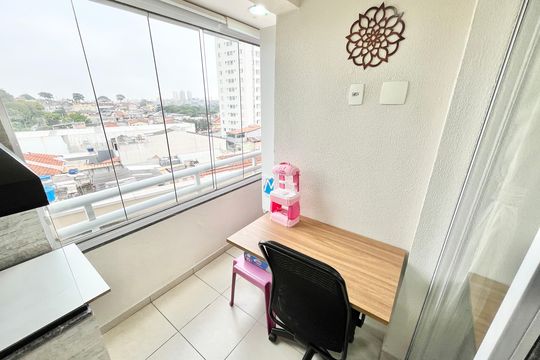 Varanda da Sala de apartamento à venda com 2 quartos, 52m² em Imirim, São Paulo