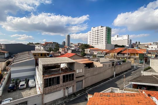 Vista  de apartamento para alugar com 2 quartos, 40m² em Vila Santa Teresa (zona Leste), São Paulo