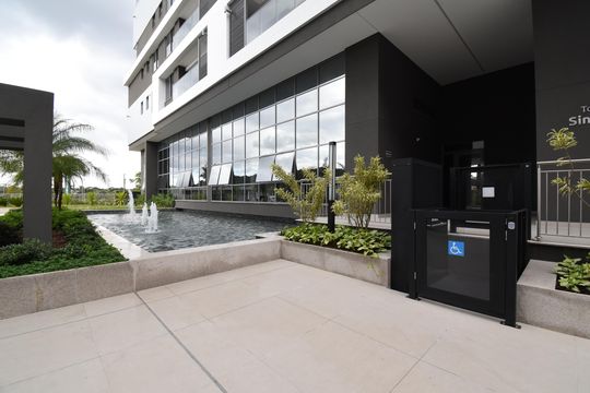 Área comum de apartamento à venda com 1 quarto, 80m² em Campina do Siqueira, Curitiba