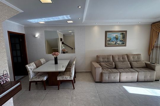 Sala - Sala de Jantar de casa à venda com 3 quartos, 225m² em Vila Metalúrgica, Santo André