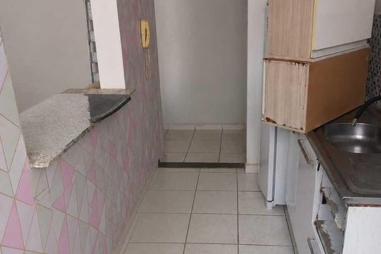 Cozinha de apartamento para alugar com 2 quartos, 45m² em Parque dos Lagos, Ribeirão Preto