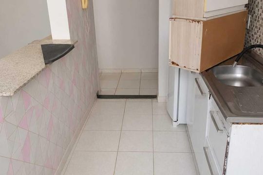 Cozinha de apartamento para alugar com 2 quartos, 45m² em Parque dos Lagos, Ribeirão Preto