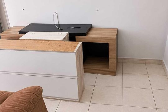Sala de apartamento para alugar com 2 quartos, 45m² em Parque dos Lagos, Ribeirão Preto
