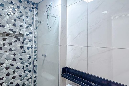 Banheiro de apartamento à venda com 1 quarto, 32m² em Penha de França, São Paulo