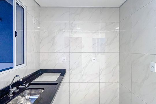 Cozinha de apartamento à venda com 1 quarto, 32m² em Penha de França, São Paulo