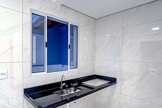Cozinha de apartamento à venda com 1 quarto, 32m² em Penha de França, São Paulo