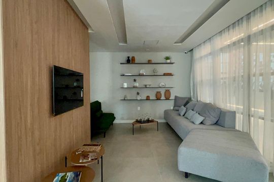 Área comum de kitnet/studio para alugar com 1 quarto, 26m² em Pompeia, São Paulo