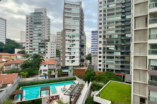 Vista de kitnet/studio para alugar com 1 quarto, 26m² em Pompeia, São Paulo