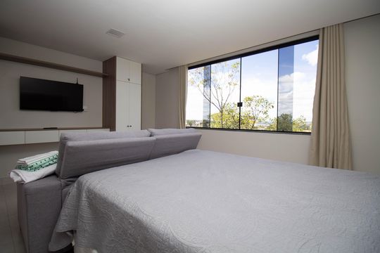 Suíte de apartamento para alugar com 1 quarto, 65m² em Colônia Agrícola Vereda da Cruz, Brasília