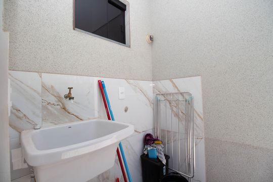 Área de Serviço de apartamento para alugar com 1 quarto, 65m² em Colônia Agrícola Vereda da Cruz, Brasília