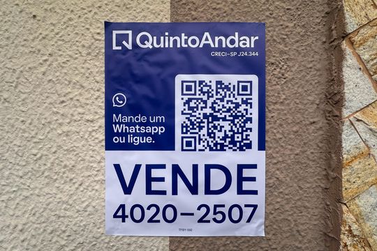 Placa de apartamento à venda com 2 quartos, 55m² em Santa Terezinha, São Bernardo do Campo