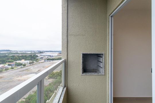Varanda gourmet de apartamento à venda com 2 quartos, 44m² em Cidade Industrial de Curitiba, Curitiba