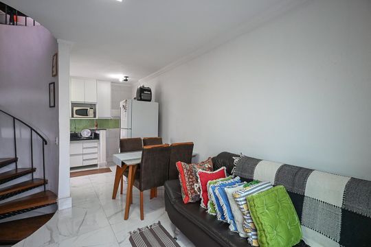 Sala de apartamento à venda com 2 quartos, 110m² em Vila Andrade, São Paulo