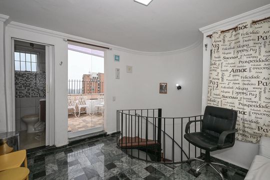 Quarto da Cobertura de apartamento à venda com 2 quartos, 110m² em Vila Andrade, São Paulo