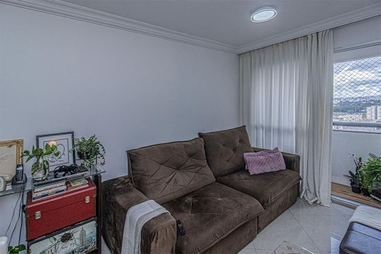 sala_2 de apartamento à venda com 2 quartos, 54m² em Sacoma, São Paulo