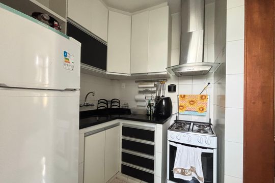 Cozinha de apartamento à venda com 2 quartos, 70m² em Botafogo, Rio de Janeiro