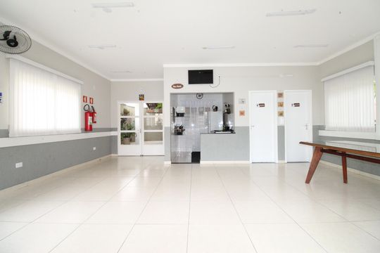 Área comum - Salão de festas de casa de condomínio para alugar com 2 quartos, 60m² em Parque dos Ipes, São José dos Campos
