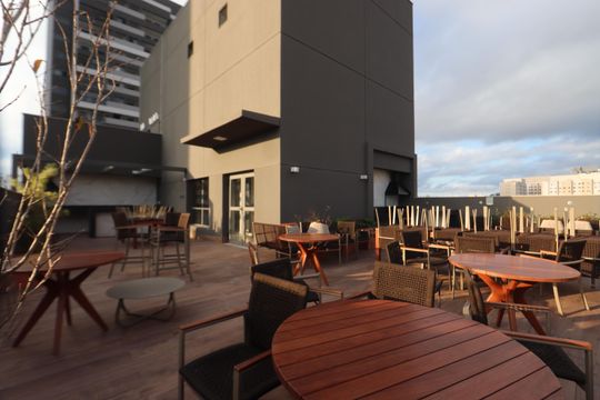 Área comum - Rooftop de apartamento para alugar com 2 quartos, 42m² em Vila Graciosa, São Paulo