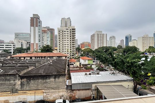 Vista de apartamento para alugar com 1 quarto, 27m² em Vila Olímpia, São Paulo