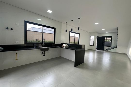 Cozinha de casa de condomínio à venda com 3 quartos, 135m² em Parque Jaguari (fazendinha), Santana de Parnaíba