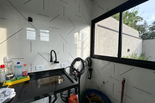 Área de Serviço de casa de condomínio à venda com 3 quartos, 135m² em Parque Jaguari (fazendinha), Santana de Parnaíba