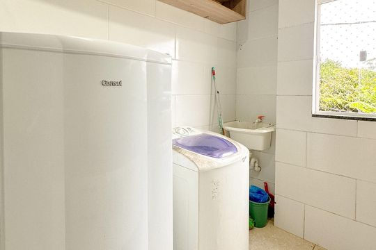 Lavanderia de apartamento para alugar com 2 quartos, 64m² em Ingleses Norte, Florianópolis