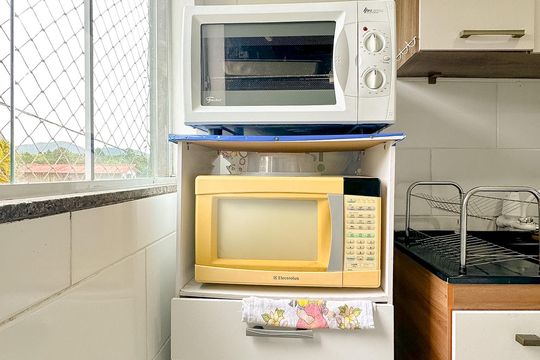 Cozinha de apartamento para alugar com 2 quartos, 64m² em Ingleses Norte, Florianópolis