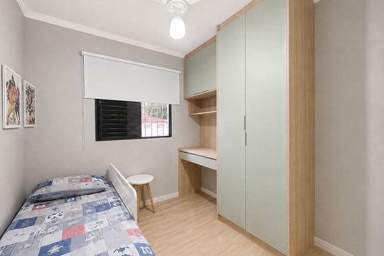 Quarto 2 de casa à venda com 3 quartos, 100m² em Engenheiro Goulart, São Paulo