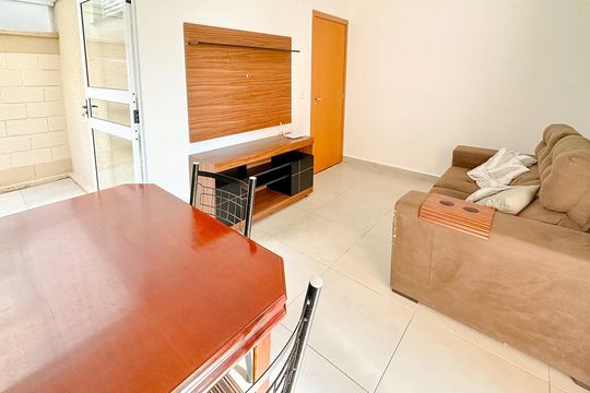 Sala de Jantar de apartamento para alugar com 2 quartos, 56m² em Serraria, São José