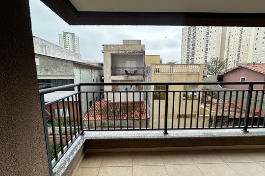 Varanda da Sala de apartamento para alugar com 3 quartos, 77m² em Jardim Tupanci, Barueri