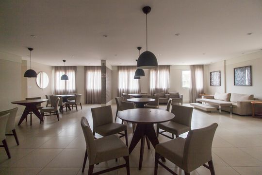 Área comum - Salão de festas de apartamento à venda com 3 quartos, 77m² em Jardim Tupanci, Barueri