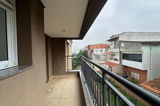 Varanda da Sala de apartamento para alugar com 3 quartos, 77m² em Jardim Tupanci, Barueri