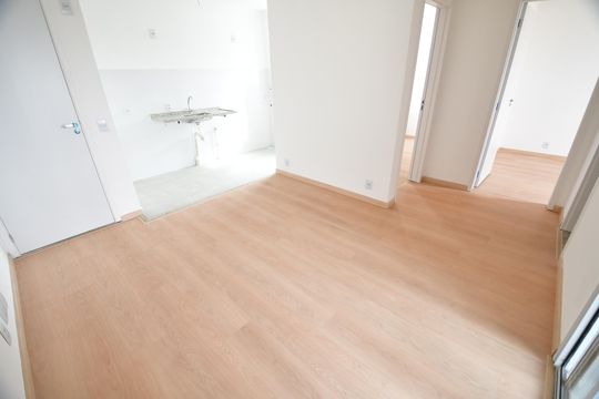 Sala de apartamento à venda com 2 quartos, 49m² em Fazenda Santa Cândida, Campinas