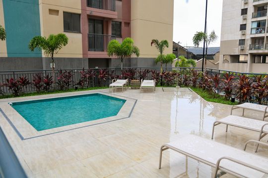 Área comum - Piscina de apartamento à venda com 2 quartos, 37m² em Cachambi, Rio de Janeiro