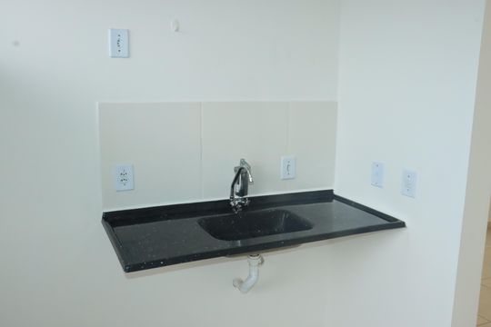 Cozinha de casa de condomínio para alugar com 2 quartos, 60m² em Bairro Jardim Nossa Senhora das Graças, Cotia