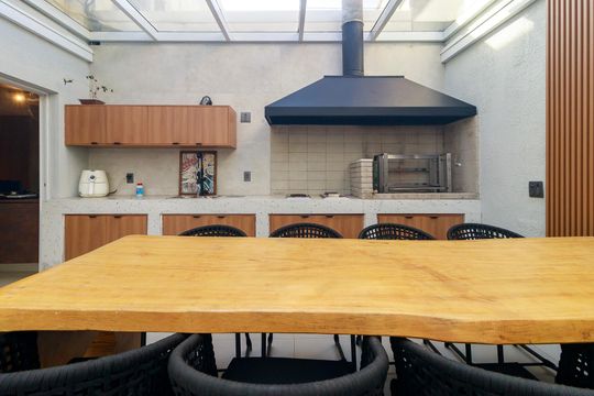 Espaço Gourmet  de casa de condomínio à venda com 4 quartos, 212m² em Vila Cruzeiro, São Paulo
