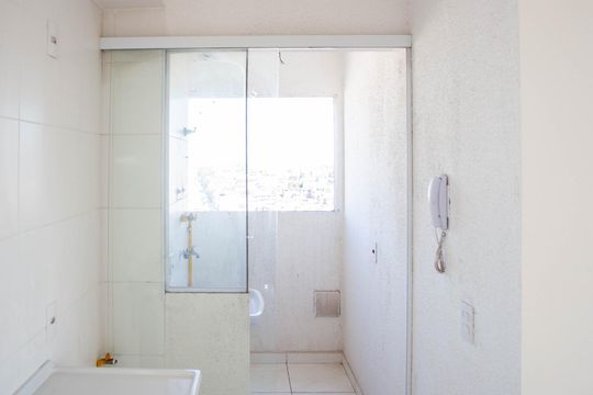 Cozinha de apartamento à venda com 2 quartos, 43m² em Americanópolis, São Paulo