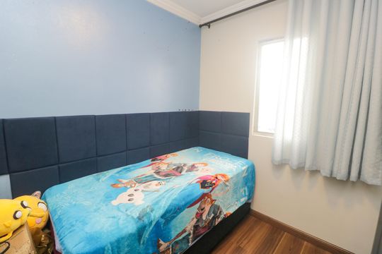 Quarto 2 de apartamento à venda com 3 quartos, 60m² em Parque Marajoara, Santo André