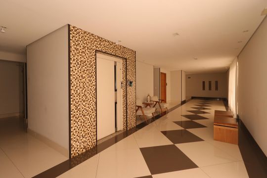 Área Comum - Hall de apartamento à venda com 3 quartos, 140m² em Vila Assunção, Santo André