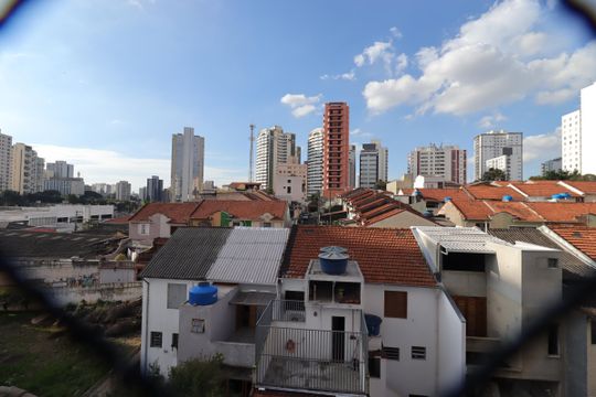 Vista da Sacada da Suíte de apartamento à venda com 3 quartos, 140m² em Vila Assunção, Santo André