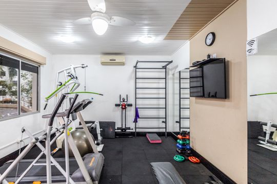 Área comum - Academia de apartamento para alugar com 2 quartos, 58m² em Sarandi, Porto Alegre