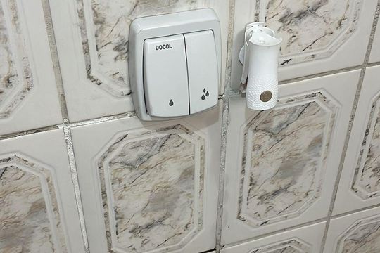 Banheiro de casa à venda com 6 quartos, 186m² em Pousada Santo Antonio, Belo Horizonte