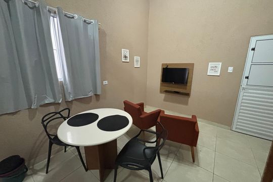 Sala/Cozinha de apartamento para alugar com 1 quarto, 27m² em Vila Nhocuné, São Paulo